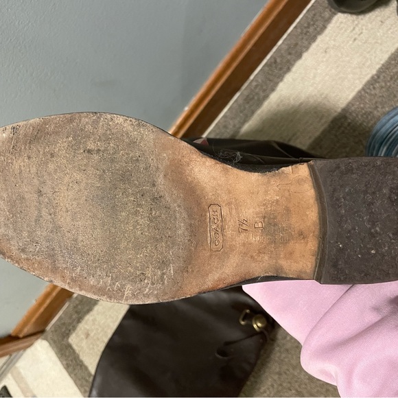 Leather Coach boots - Picture 5 of 5